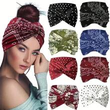 8pcs Bohemian Style Elastic Headbands, Suitable For Women, 5.5 Inch Stretchy Sports Headband Set, Polyester Hair Ties, Fashion Hair Accessories, No Feathers, Various Prints Summer Beach Hair Band Vacay Sweatband,Holiday,Travel,Festival,Birthday - Multicolor - View 10