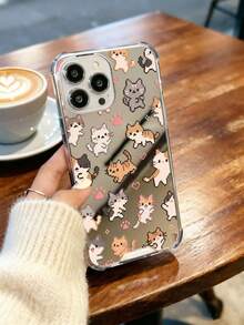 Pixel Art Katzenmuster Spiegel Handyhülle kompatibel mit iPhone 13/15/16/17pro/17/14/17/15pro/15 Plus/15 Promax/7plus/8plus/X/Xs Max/Xr/11pro/12pro/13pro/14pro/12mini/13mini/11promax/12promax/13promax/14promax/14plus/17pro Max/17Air/6/6s Plus/7/8/16Pro/16plus/16promax/Se2 & kompatibel mit Samsung Galaxy/A54/A14/A12/A13/A15/A32/A33/A24/A52S/S20/S21/S22/S23/S24/S23Plus/S24ultra/S25/A33/A23/A07/A17/S26/A56/A57 - Verschiedenfarbig - Übersicht 3
