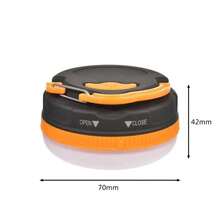1PC LED Camping Tent Light, Magnetic Lamp With Hanging Hook, Portable Hanging Light For Outdoor Camping & Home Emergency Use - Hand Lantern - View 4