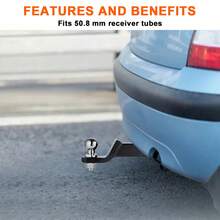 Trailer Hitch Ball Mount With 2in Drop 7500lb - A - 查看 5