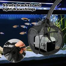 1/2pcs Pop-Up Pond Filter Bag 7/10/12 Inch Swimming Pool Filter Pump Cover Anti-Clogging Metal Frame Foldable Pump Mesh Basket With 2 Handles Easy Installation Suitable For Waterfall, Swimming Pool, Outdoor Fish Pond - View 10