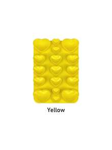 Silicone Suction Cup Phone Holder, 17pcs Silicone Single-Sided Heart-Shaped Suction Cups, Non-Adhesive Grip Design, Reusable Phone Stand, Suitable For Makeup, Fitness Display, Car And Kitchen Use. Free Attachment, Easy Adsorption On Smooth Surfaces, Single-Sided Suction Cup Design, One-Touch Attachment, No Residue - Multicolor - View 23