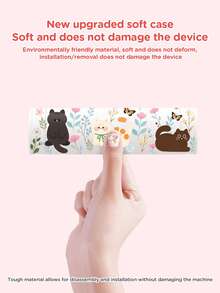 New Switch 2 (2025) Game Console Accessories, Cartoon Kitten Floral Pattern Switch Protective Case, Compatible With Switch 2/Switch NS/Switch OLED/Lite, Suitable For Switch 2/Switch Game Console Accessories, Full Set, Storage Bag, Card-Insertable Dock, Switch Protective Case, Best Gift For Switch Players - Multicolor - View 8