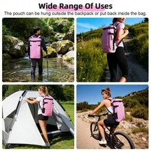 NEWBOLER 25L/35L 大容量游泳防水袋 戶外運動防水袋 適用於游泳、健行、划船的防水乾袋 - 彩色 - 查看 10