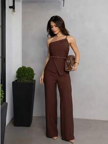 Elegant Marrant Tailoring Set - Rust Brown - View 1