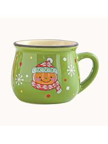 1pc 150ml Christmas Cartoon Mousse Cup, Cute Mini Coffee Cup, Suitable For Christmas Party, Office, Home Breakfast, Milk, Coffee Bar And Other Occasions - Multicolor - View 16