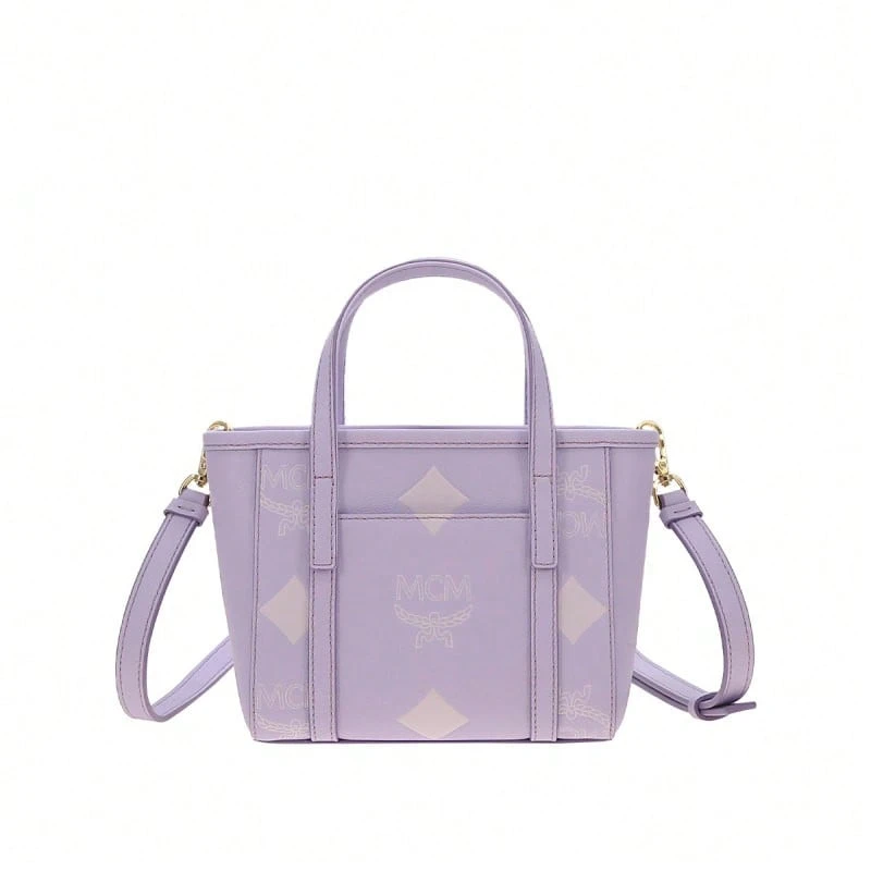 Mcm Toni Series Printed Women's Shoulder Crossbody Handbag - Purple MWPFAMT09UN001 - View 1