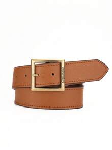 1pc Vintage Classic Pin Buckle PU Leather Belt For Women, Multiple Colors Available - BH1160 - View 22
