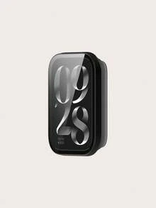 1pc Plain Integrated PC Protective Case & Screen Protector Compatible With Xiaomi Smart Band 10 Pro Scratch/Shock Proof Full Cover Bumper, Women/Men - Smart Band 10 Pro - View 6