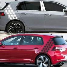 Honeycomb Hexagonal Graphics Car Vinyl Decal Car Body Side Sticker Waterproof Modification Decoration Auto Tuning Accessories - Car Sticker - View 4