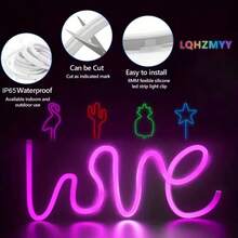 LQHZMYY 3.28ft/6.56ft/9.84ft/13.2ft/16.4ft LED Light, 5V RGB Color Changing LED Neon Light Strip, Bedroom LED Light Strip, 24-Key Bluetooth Remote Control Smart Light With Phone APP Control, Bedroom, Living Room, Home Christmas Party, Room Bedroom Ceiling - Colored Light - View 7