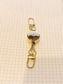 1/2pcs Anti-Theft Metal Retractable Keychain, Elastic Key Chain, Nurse/Office/Student ID Badge Holder, Climbing Hook, Car Key Chain, Wallet Chain, Friend/Birthday Gift Gifts For Mother, Father, Graduation, And Teacher - Multicolor - View 11
