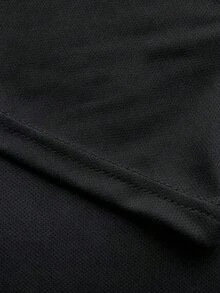 Camiseta de manga corta para hombre "MONDAY LISA" - Diseño creativo que combina arte clásico con humor moderno, casual y cómoda para el uso diario, adecuada para el trabajo de lunes, fiestas - Negro - Ver 3
