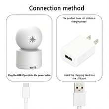 Cámara de WiFi con lente dual de 2MP+2MP, compatible con seguimiento de personas por IA, visión nocturna a color y audio bidireccional, adecuada para del hogar - regalo perfecto - Blanco - Ver 11