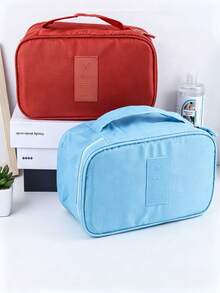 Women's Foldable Jewelry Storage Bag, Minimalist Fashion, Waterproof Travel Jewelry Pouch, Essential For Travel, Back To School And Home - Multicolor - View 5