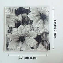 Stempel Silikon Transparan/Stempel untuk Scrapbooking, Pembuatan Kartu, Dekorasi DIY, Seri Bunga, Lanskap, Alam, Tanaman - alam - View 35