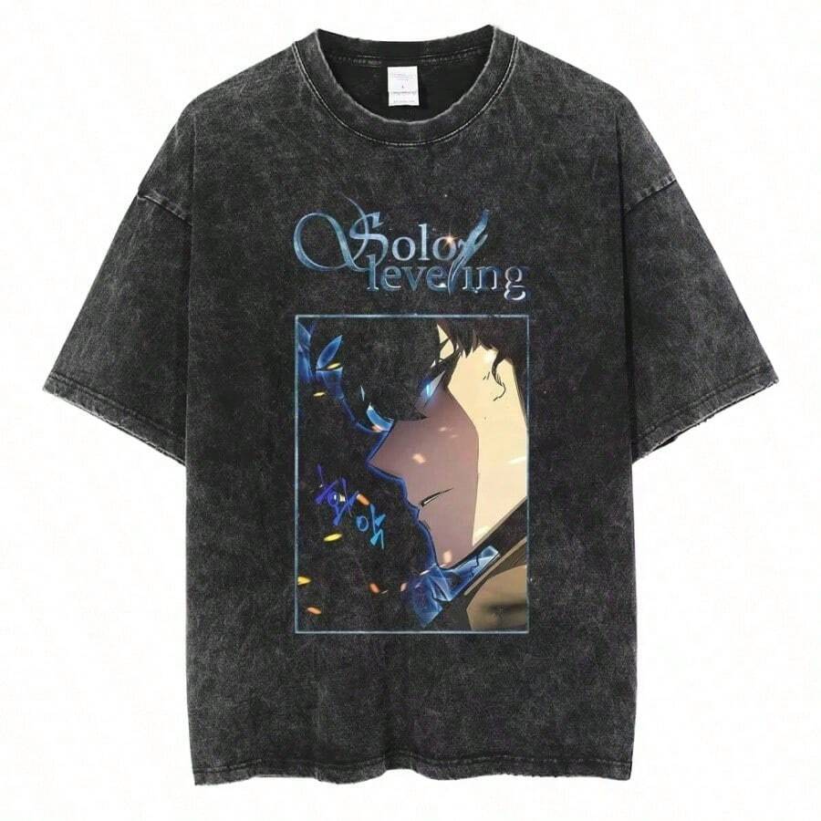 Bring Me The Horizons T-Shirt, Rock Music, Harajuku, Short Sleeve, Streetwear, Summer, Men Women, Washed T-Shirts - 藍色 - 查看 1