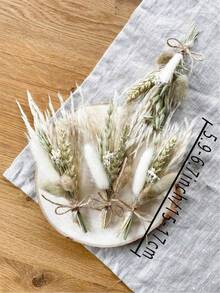 1/2/4/8Pcs Bohemian Style Mini Artificial Flower Bouquet Wedding Corsage Boho Wedding Decor Boutonniere For Men Table Centerpieces Pampas Grass For Birthday Cake Pompas Floral For Decoration - MY-024 - View 3