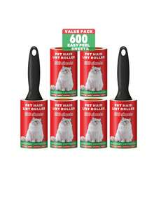 Ultra-Strong Adhesive Lint Roller, Pet Hair Removal Roller, Lint Roller Refill, Pet Hair Specialized Lint Roller, Portable Lint Remover, Suitable For Furniture, Carpet, Clothing, Easily Remove Cat And Dog Hair, 100 Sheets/Roll - Multiple Styles - View 17