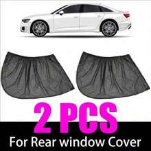 4pcs Car Sunshade Side Window Curtains | Rear Window UV Protection Sunshade | Heat Insulation & Temperature Reduction | Summer Essential Car Accessories | Father's Day Birthday Gift - A - View 11