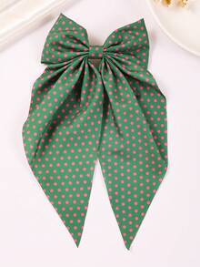 1/3/6 Stück Mädchen Polka Dots Große Schleife Haarspange, Mode Neue Farbe Gepunktete Haarschleife, Weicher Stoff Große Schleife Haarspange Haarzubehör für Feiertage und täglichen Gebrauch - Verschiedenfarbig - Übersicht 4