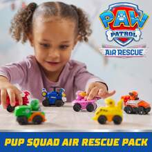 Spin Master Paw Patrol 汪汪隊_ 空中救援 6件組幼犬小隊賽車玩具車禮盒,含毛毛、馬歇爾、天天空、小礫、洛奇與祖馬,適合3歲以上男孩女孩兒童玩具 - Air Rescue 6-piece set - 查看 4