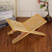 New European Style Carved Printed Foldable Storage Bookshelf Bracket Base Book Stand Book Holder Bookshelf - Multicolor - View 3