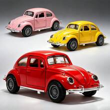 Model Mobil Klasik Paduan Logam Skala 1/36, Mainan Mobil Klasik Realistis, Mobil Mainan Anak, Ornamen Model Klasik Koleksi - MultiWarna - View 2