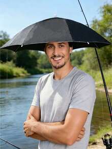 1pc Hands-Free Foldable UV Protection Sun Hat - All-Weather Protection, Suitable For Fishing, Hiking, Camping, Outdoor And Agricultural Exploration - Portable And Multifunctional - Multicolor - View 8