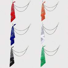 Unisex Personalized Hip-Hop Metal Pant Chain, Suitable For Cargo Pants, Jeans - Silver - View 9