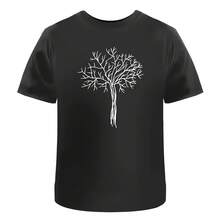 Bare Tree' Cotton T Shirt Ta011099 - 款式 - 查看 1