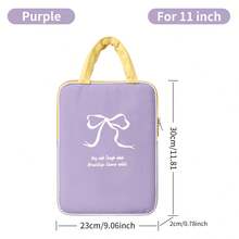 Sarung Laptop 11-15,4 Inci dengan Pegangan, Kompatibel dengan Neo A3404 2026, Casing Pelindung Tablet dengan Pita, Kompatibel dengan iPad Generasi ke-11/10/9/8/7 Air Pro - View 15