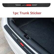 Carbon Fiber Color Car Door Threshold Protector Stickers Pedal Guards For Chevrolet Trunk Sill Scuff Plate Accessories - LE - View 7