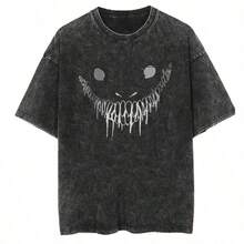 Bring Me The Horizons T-Shirt, Rock Music, Harajuku, Short Sleeve, Streetwear, Summer, Men Women, Washed T-Shirts - 玫紅色 - 查看 12