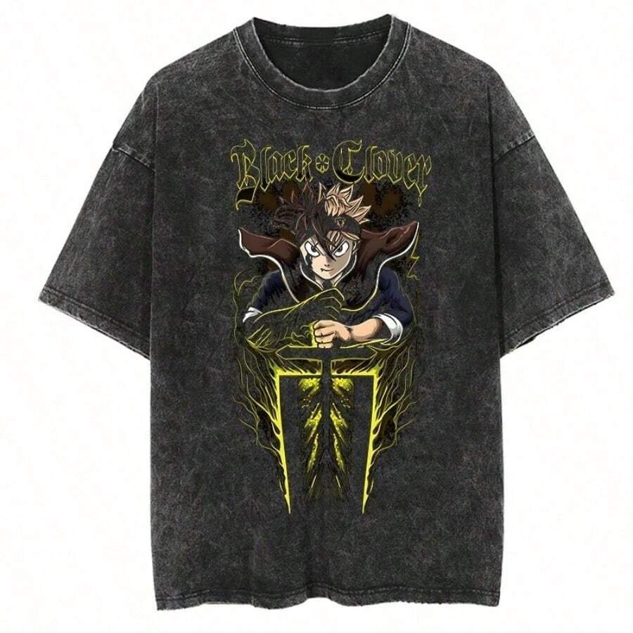 Bring Me The Horizons T-Shirt, Rock Music, Harajuku, Short Sleeve, Streetwear, Summer, Men Women, Washed T-Shirts - 紫丁香色 - 查看 1