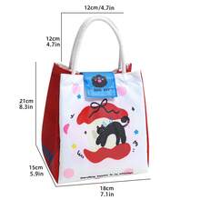 Cartoon Student Breakfast Bag, Thermal Bag, Portable Bento Bag, Office Worker Thermal Insulation And Cold Lunch Box Bag, Thickened Portable Bento Bag - Multicolor - View 13