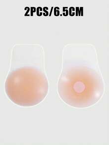 10/2 Packs Washable Silicone Nipple Covers, Invisible Seamless Anti-Glare Lifting Nipple Pads For Smooth Look - Multicolor - View 16