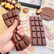 Soft & Squishy Giant Chocolate Bar - Slow-Rising, Chocolate-Scented Squeeze Toy (Stress Reliever) - Multicolor 1 - View 11