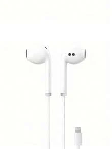سماعات أذن سلكية متوافقة مع آيباد Lightning/TYPE-C؛ سماعات EarPods سلكية بواجهة Lightning TYPE-C، متوافقة مع آيباد وأندرويد؛ جهاز تحكم عن بعد مدمج للموسيقى والمكالمات الهاتفية والتحكم في مستوى الصوت - مشاهدة 11