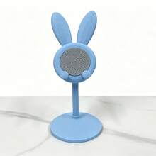 1pc Cute Rabbit Phone Stand, Adjustable Rabbit Phone Holder, Desktop Cute Rabbit Phone Stand, Compatible With All Phones, Desktop Stand, Cute Phone Stand, Phone Accessories, Office Space Accessories, Rabbit Shaped, Fun Decoration, Cute Rabbit Phone Stand, Desktop Angle And Height Adjustable Phone Stand - Phone Stand - View 11
