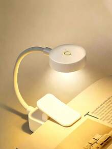 مصباح مكتب LED صغير USB لحماية العين، مصباح قراءة ليلي، مناسب لغرفة النوم وغرفة المعيشة والدراسة والسكن الجامعي، هدية عيد ميلاد، مشبك كتاب لحماية العين، مشبك ياقة، مصباح ليلي للأجواء على المكتب - مصابيح مشبك الكتاب - مشاهدة 1