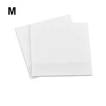100 Sheets Colorful Transparent Sticky Notes - 3 Different Sizes, Transparent Waterproof Self-Adhesive Sticky Notes, Suitable For Books, Notes, Memos, Etc., Visible Sticky Notes, Suitable For School, Office And Back To School Season Use. - one-size - View 11