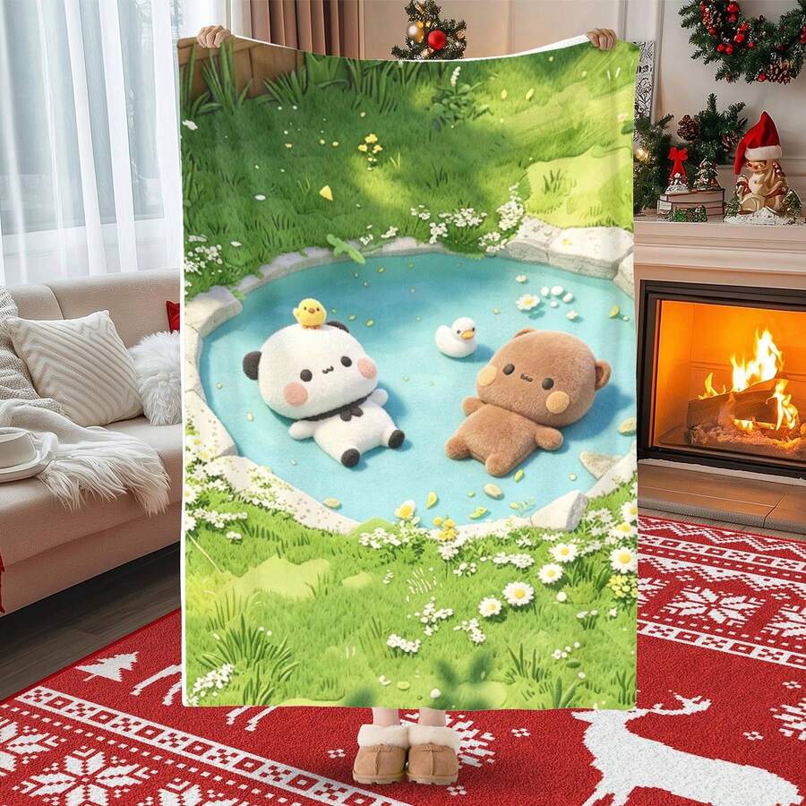 Sofa Blankets, Throw Blankets & Nap Blankets - 彩色 - 查看 1