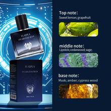 Fearless Elegance 男士香水 50ml | 釋放男性魅力，持久自信香氛，適合通勤、約會、派對、旅行、運動、居家全天使用 | 職場自信/浪漫吸引力/兄弟聚會/健身清新 | 雙重香調選擇，生日、情人節、聖誕節禮物，男士個人使用或送禮，便攜戶外包裝 - 無畏男士-香水-50ml-1瓶裝 - 查看 3