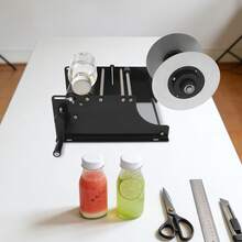 YUNRUX MT-30 Labeling Machine For Round Bottles And Cans - 黑色 - 查看 1
