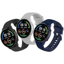 Set Of 3 22mm Wristbands Compatible With Xiaomi Mi Watch/S1/S1 Active/Color Sport - Soft Silicone Replacement Straps For Smartwatch - 22mm - View 10