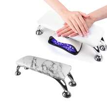 1pc Nail Hand Rest Pad, Suitable For Acrylic Nails, Ultra-Fine Fiber Leather Nail Hand Rest Pad, Soft Hand Pillow Foot Stool, With 4 Stainless Steel Support Frames, Thickened Sponge Nail Pillow, For Nail Artists - PU Nail Armrest - View 14