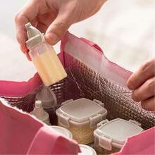 4Pcs Portable Mini Squeeze Bottles, Small Leak-Proof Sauce Containers For Ketchup, Honey, Mustard, Salad Dressing, Ideal For Lunch Box, Bento, Picnic, Travel, Kitchen Accessories - Mini Sauce Bottle - View 6