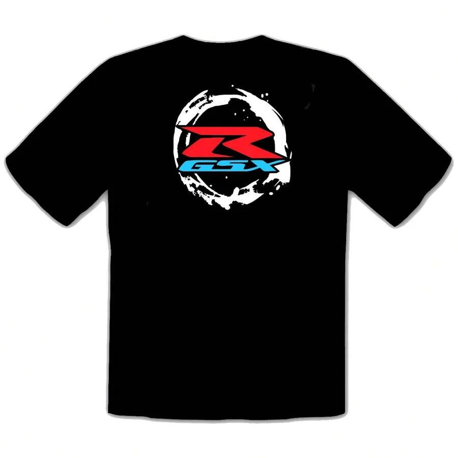 Unisex T-Shirt, Funny Black Motorcycle Bike Motorrad T-Shirt -554, Women's Blouses, Women's Shirts, Blouse, Shirts - 黑色 - 查看 1