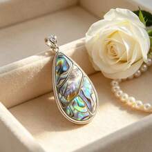 Zhenwei xina Bohemian-Style Abalone Shell Pendant, A Fashionable Accessory For Women. Versatile For Summer Getaways And An Ideal Gift Choice. - Multicolor - View 9